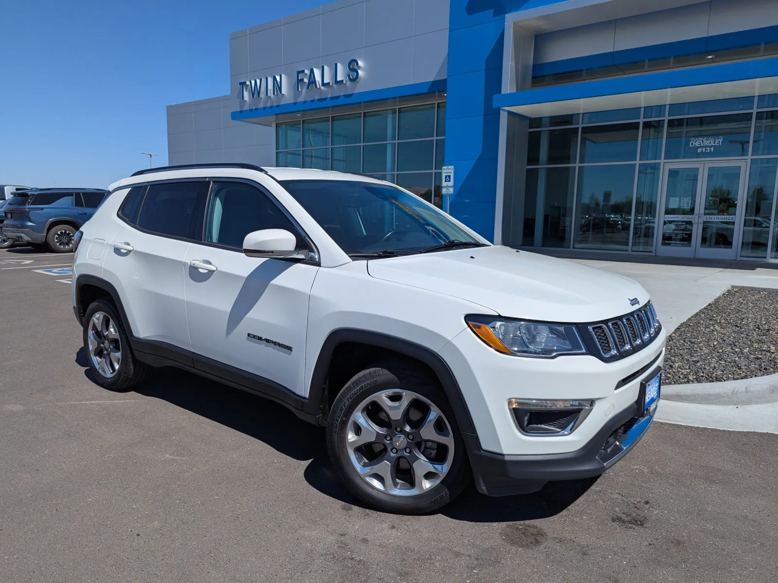 White 2021 Jeep Compass Limited for sale in Twin Falls, ID