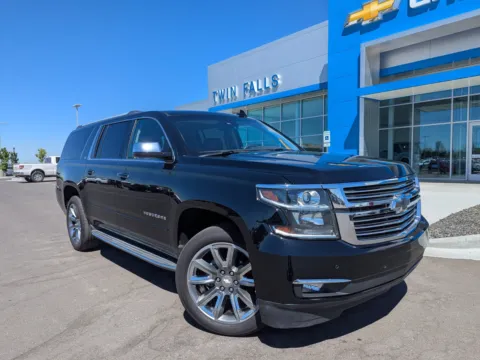Black 2016 Chevrolet Suburban LTZ for sale in Twin Falls, ID