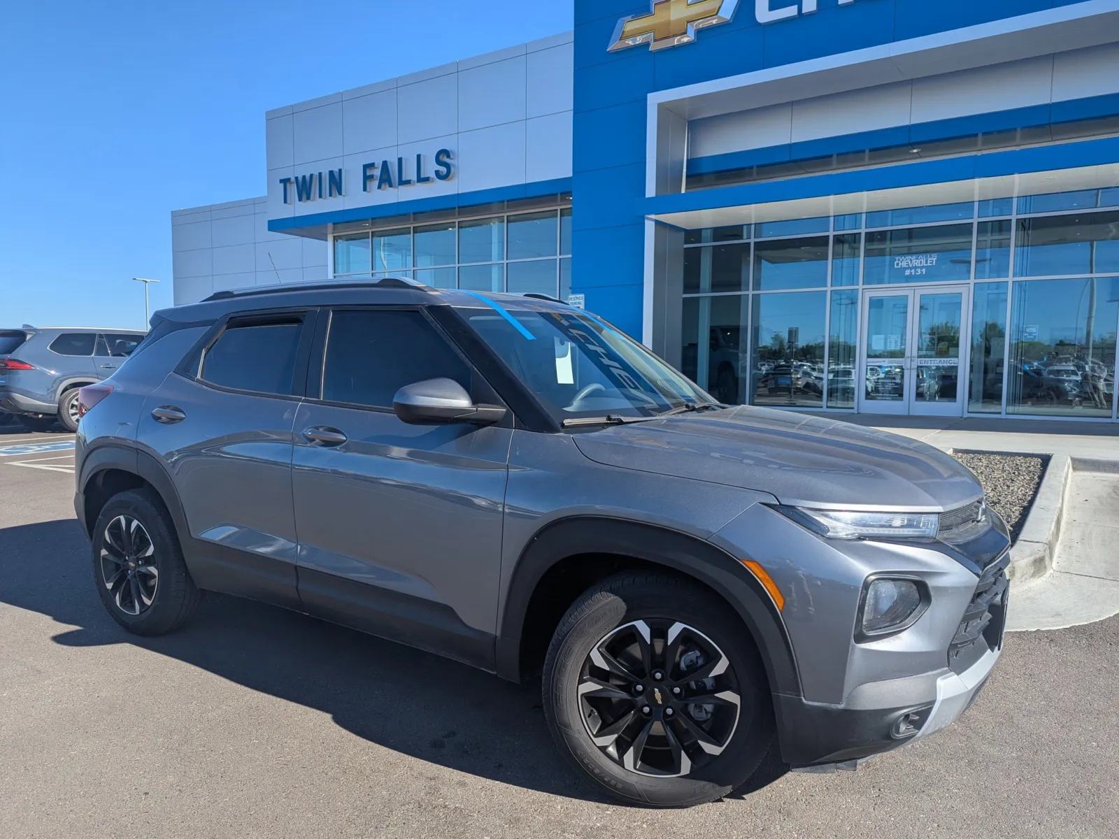 Gray 2022 Chevrolet Trailblazer LT for sale in Twin Falls, ID