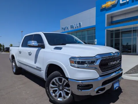White 2022 Ram 1500 Limited for sale in Twin Falls, ID