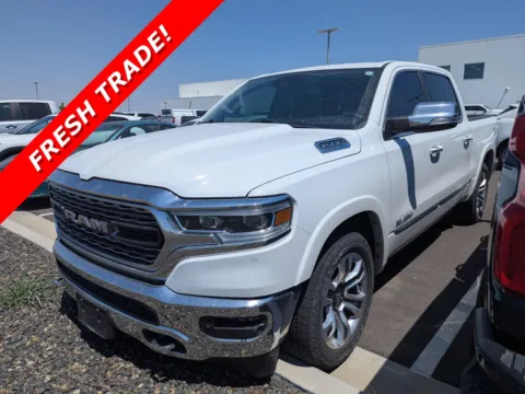 White 2022 Ram 1500 Limited for sale in Twin Falls, ID