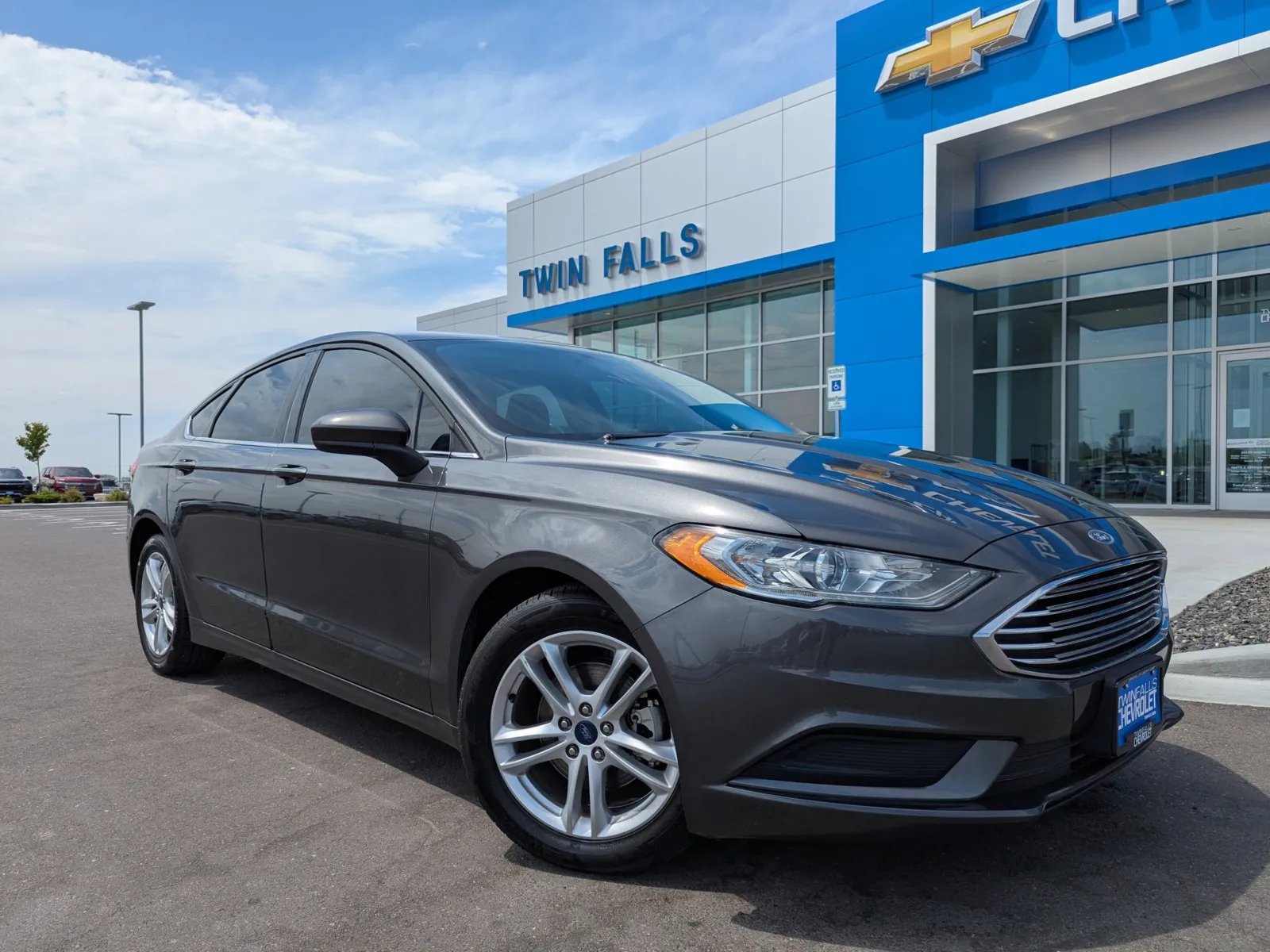 Black 2018 Ford Fusion SE for sale in Twin Falls, ID