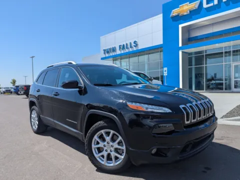 Black 2017 Jeep Cherokee Latitude for sale in Twin Falls, ID
