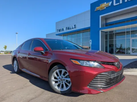 Red 2021 Toyota Camry LE for sale in Twin Falls, ID
