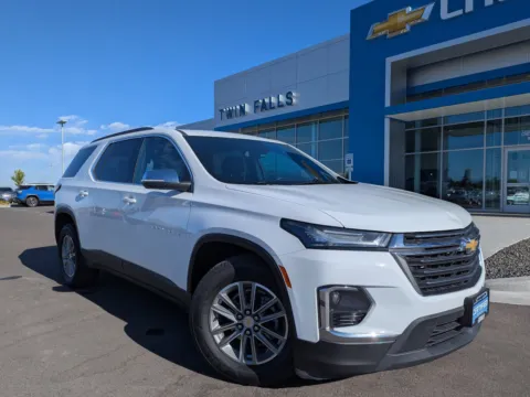 White 2022 Chevrolet Traverse LT Leather for sale in Twin Falls, ID