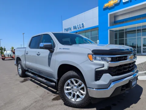 Gray 2024 Chevrolet Silverado 1500 LT for sale in Twin Falls, ID