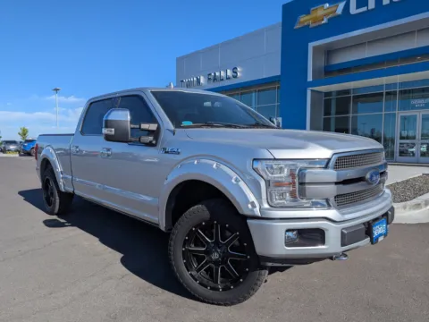 Silver 2018 Ford F-150 Platinum for sale in Twin Falls, ID