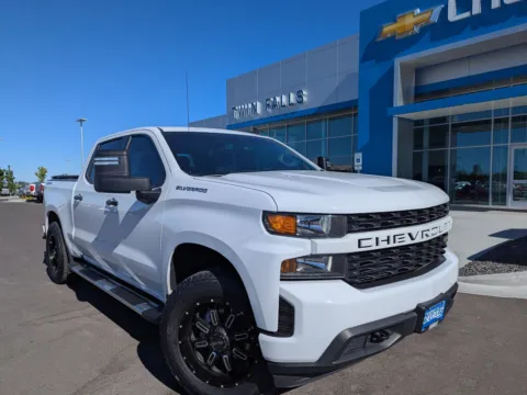 White 2021 Chevrolet Silverado 1500 Custom for sale in Twin Falls, ID