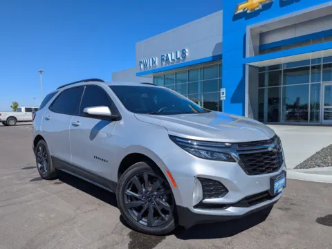 Silver 2022 Chevrolet Equinox RS for sale in Twin Falls, ID