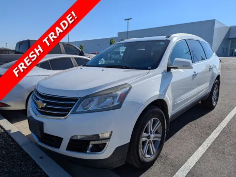White 2015 Chevrolet Traverse LT for sale in Twin Falls, ID