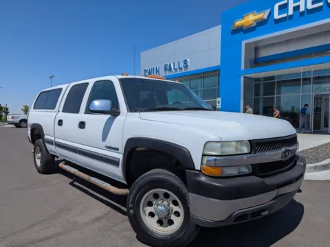 White 2002 Chevrolet Silverado 2500HD LS for sale in Twin Falls, ID
