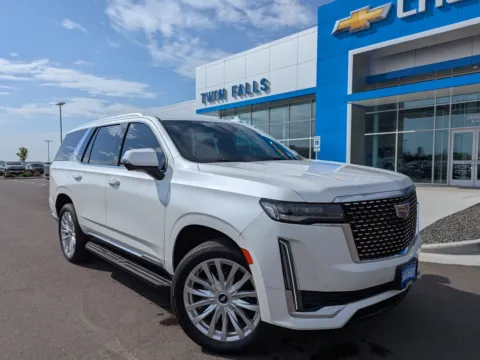 White 2022 Cadillac Escalade Luxury for sale in Twin Falls, ID