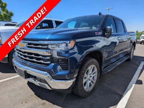 Blue 2022 Chevrolet Silverado 1500 LTZ for sale in Twin Falls, ID