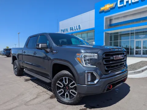 Gray 2021 GMC Sierra 1500 AT4 for sale in Twin Falls, ID