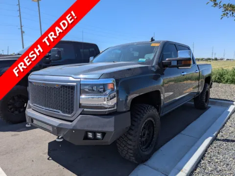 Gray 2017 Chevrolet Silverado 1500 LTZ for sale in Twin Falls, ID
