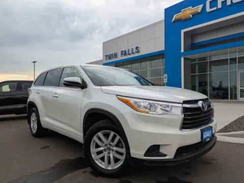 Red 2016 Toyota Highlander LE Plus for sale in Twin Falls, ID