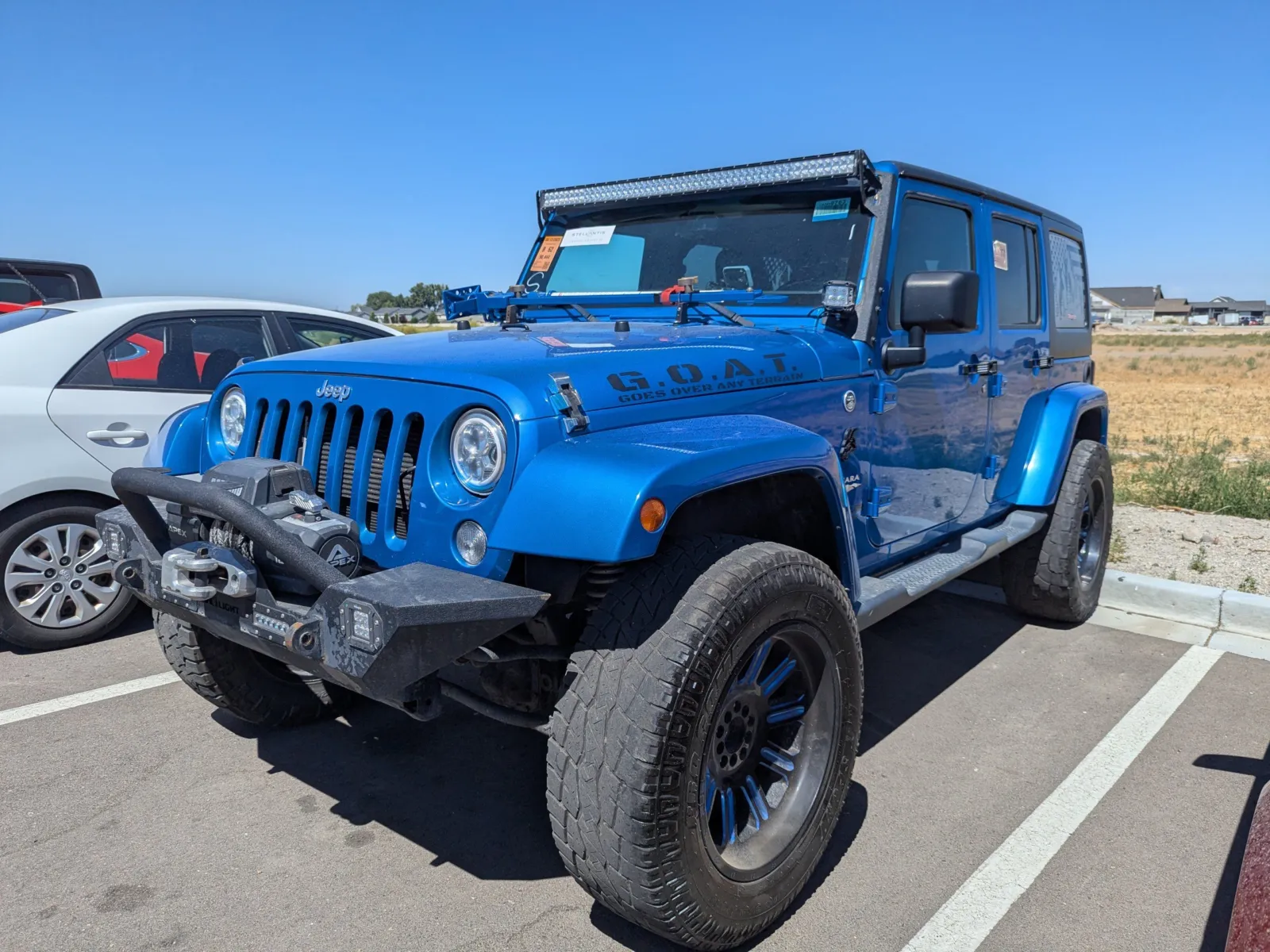 Blue 2015 Jeep Wrangler Unlimited Sahara for sale in Twin Falls, ID