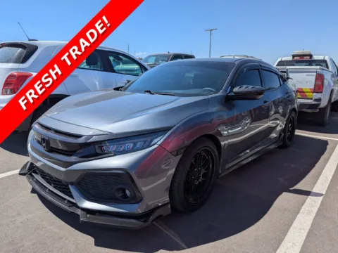 Black 2018 Honda Civic Hatchback EX for sale in Twin Falls, ID