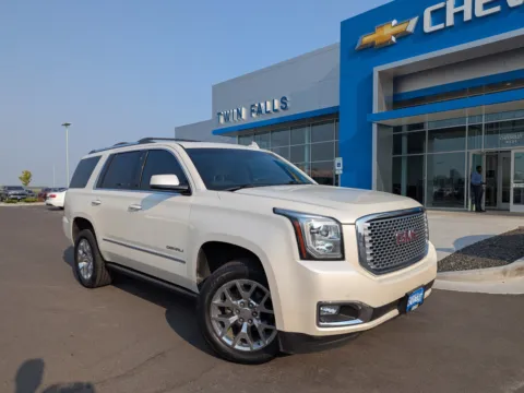 White 2015 GMC Yukon Denali for sale in Twin Falls, ID