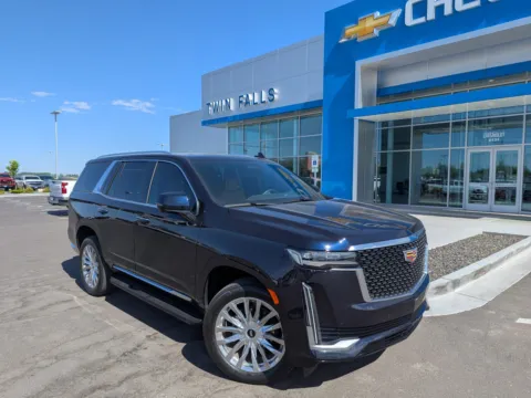 Blue 2022 Cadillac Escalade Premium Luxury for sale in Twin Falls, ID