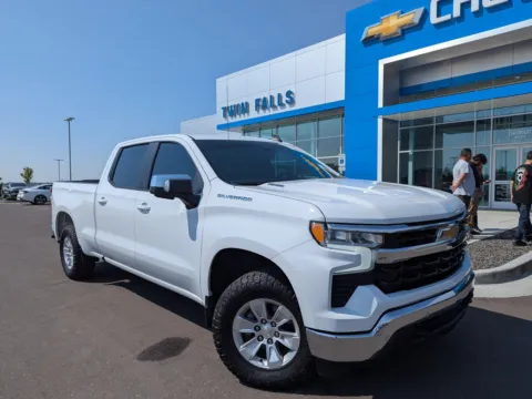 White 2024 Chevrolet Silverado 1500 LT for sale in Twin Falls, ID