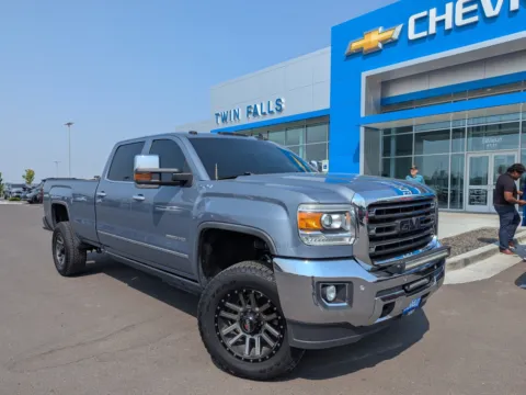 Gray 2016 GMC Sierra 3500HD SLT for sale in Twin Falls, ID