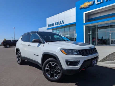 White 2017 Jeep Compass Trailhawk for sale in Twin Falls, ID