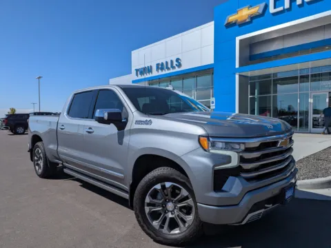 Gray 2024 Chevrolet Silverado 1500 High Country for sale in Twin Falls, ID