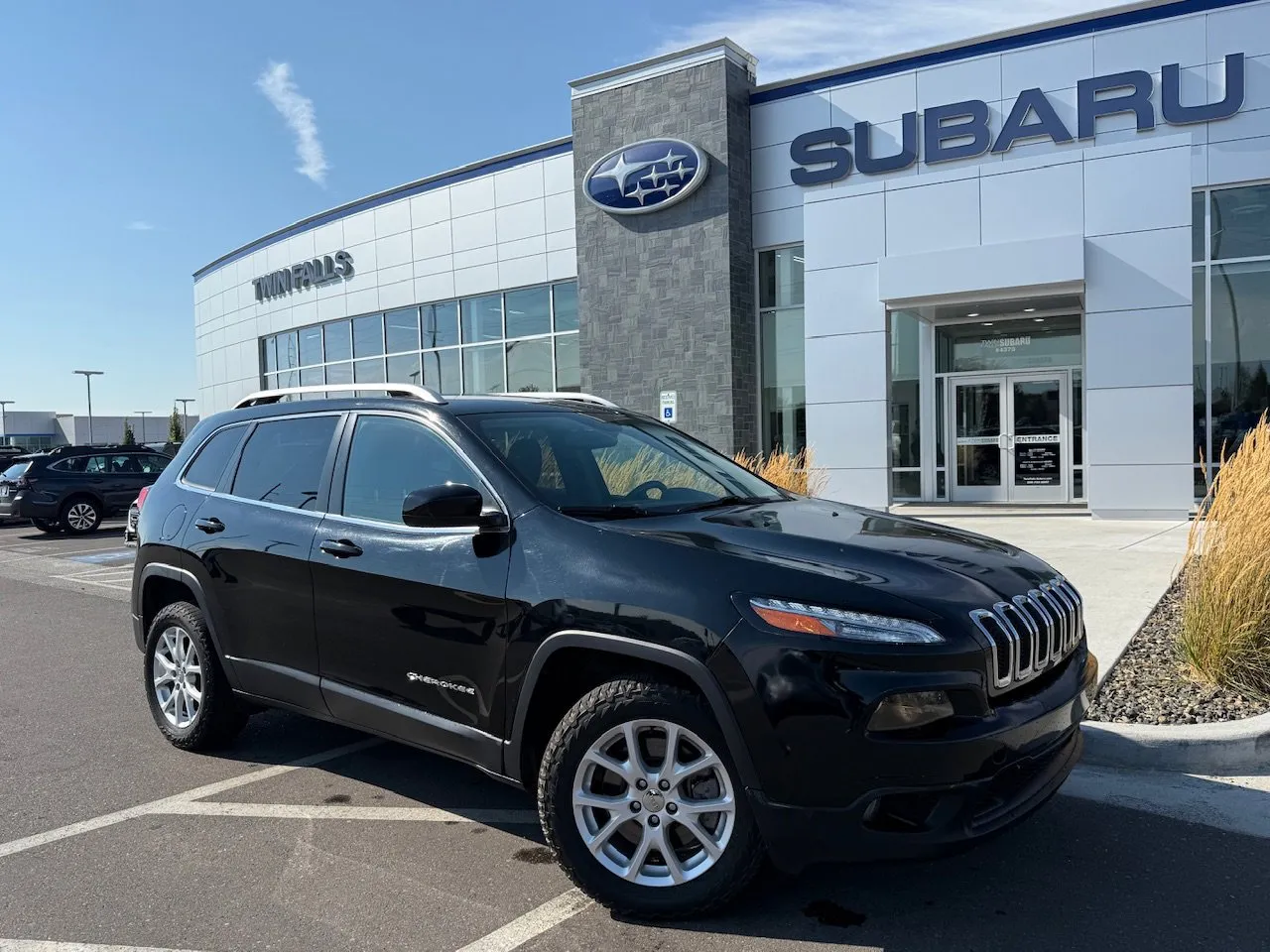 Black 2017 Jeep Cherokee Latitude for sale in Twin Falls, ID