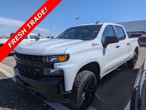 White 2019 Chevrolet Silverado 1500 Custom Trail Boss for sale in Twin Falls, ID