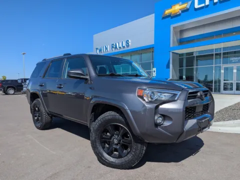 Black 2021 Toyota 4Runner SR5 for sale in Twin Falls, ID