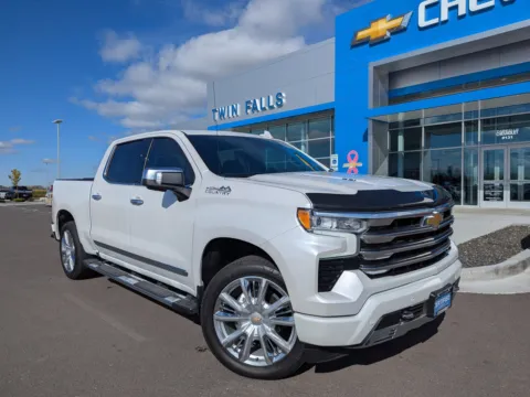 White 2024 Chevrolet Silverado 1500 High Country for sale in Twin Falls, ID