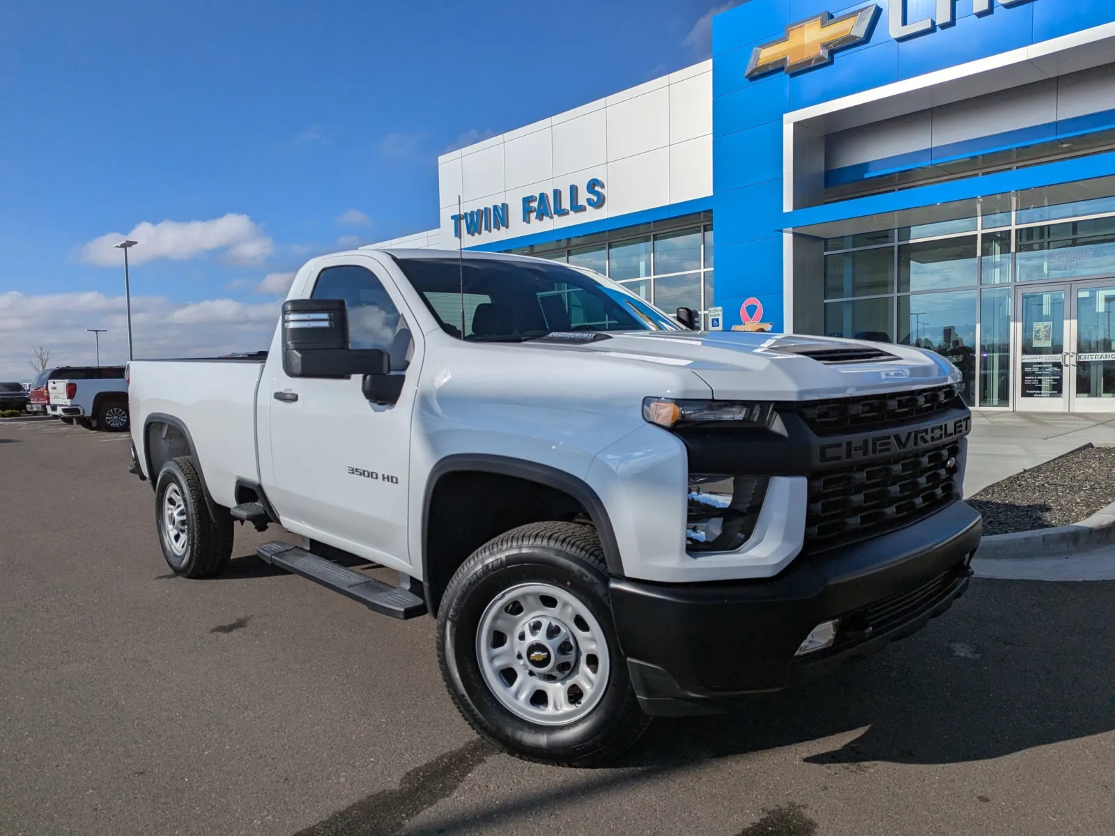 White 2023 Chevrolet Silverado 3500HD CC Work Truck for sale in Twin Falls, ID