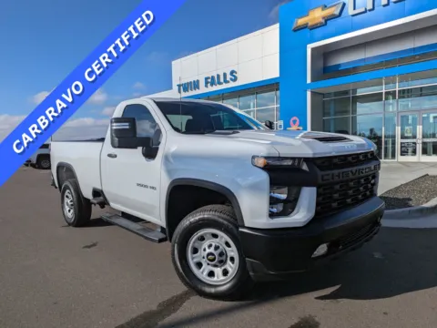 White 2023 Chevrolet Silverado 3500HD CC Work Truck for sale in Twin Falls, ID