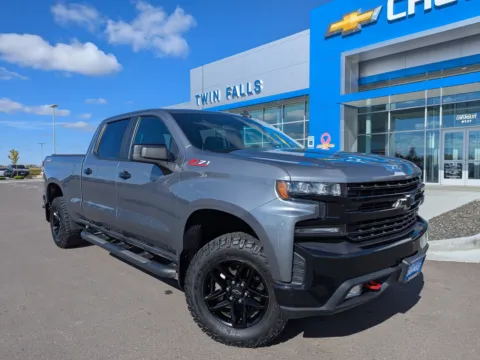 Gray 2020 Chevrolet Silverado 1500 LT Trail Boss for sale in Twin Falls, ID