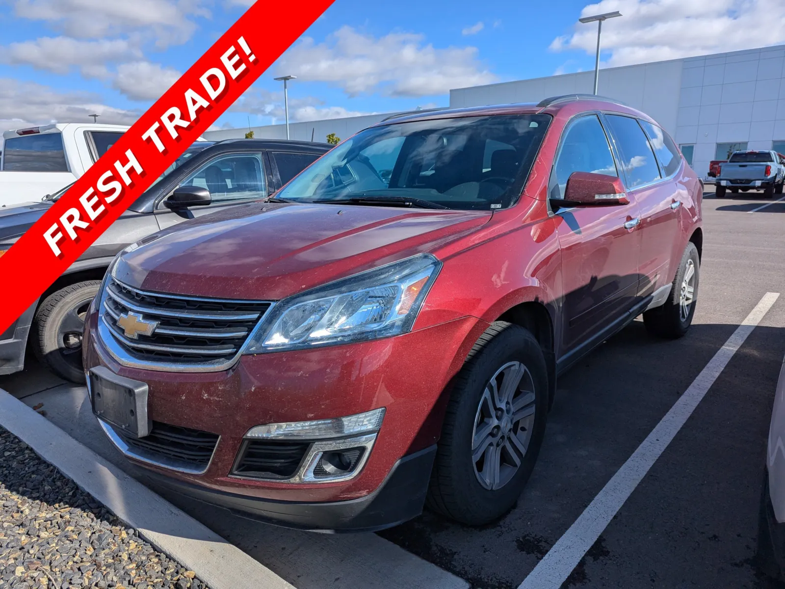 Red 2016 Chevrolet Traverse LT for sale in Twin Falls, ID