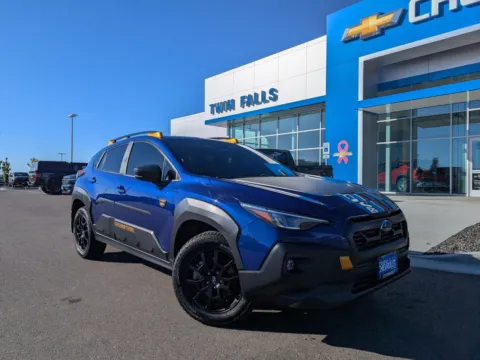 Blue 2024 Subaru Crosstrek Wilderness for sale in Twin Falls, ID