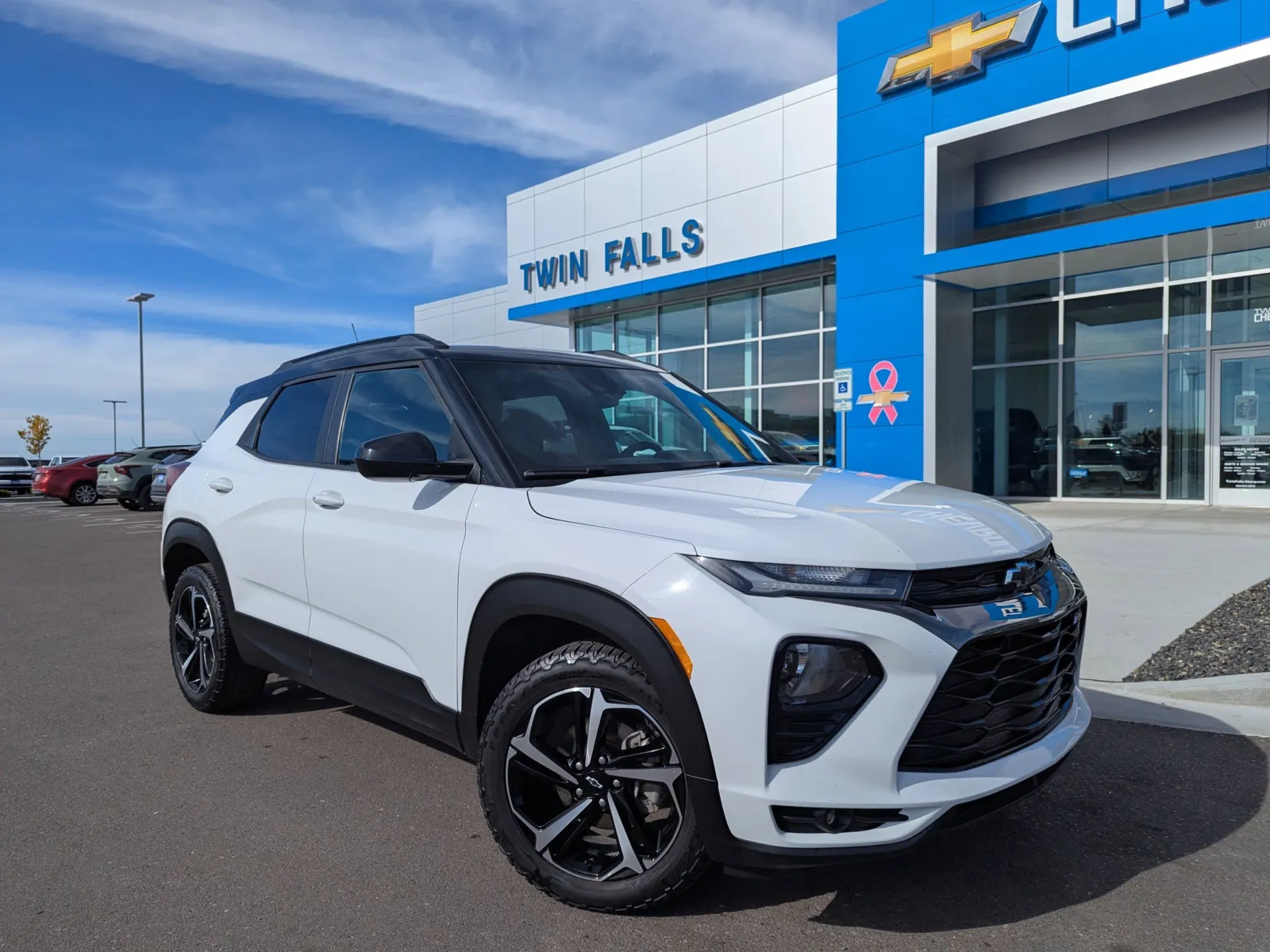 White 2021 Chevrolet Trailblazer RS for sale in Twin Falls, ID