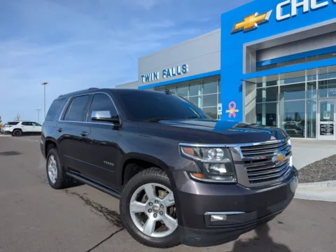 Gray 2015 Chevrolet Tahoe LTZ for sale in Twin Falls, ID