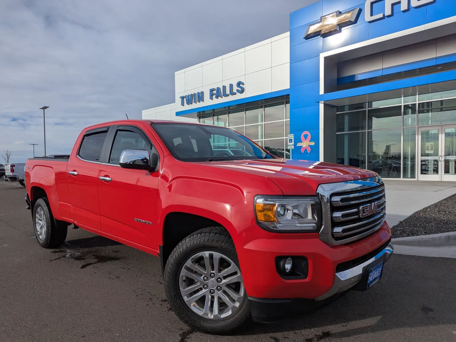 Red 2018 GMC Canyon 4WD SLT for sale in Twin Falls, ID