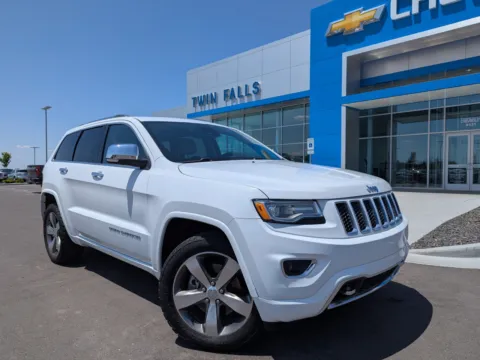 White 2015 Jeep Grand Cherokee Overland for sale in Twin Falls, ID
