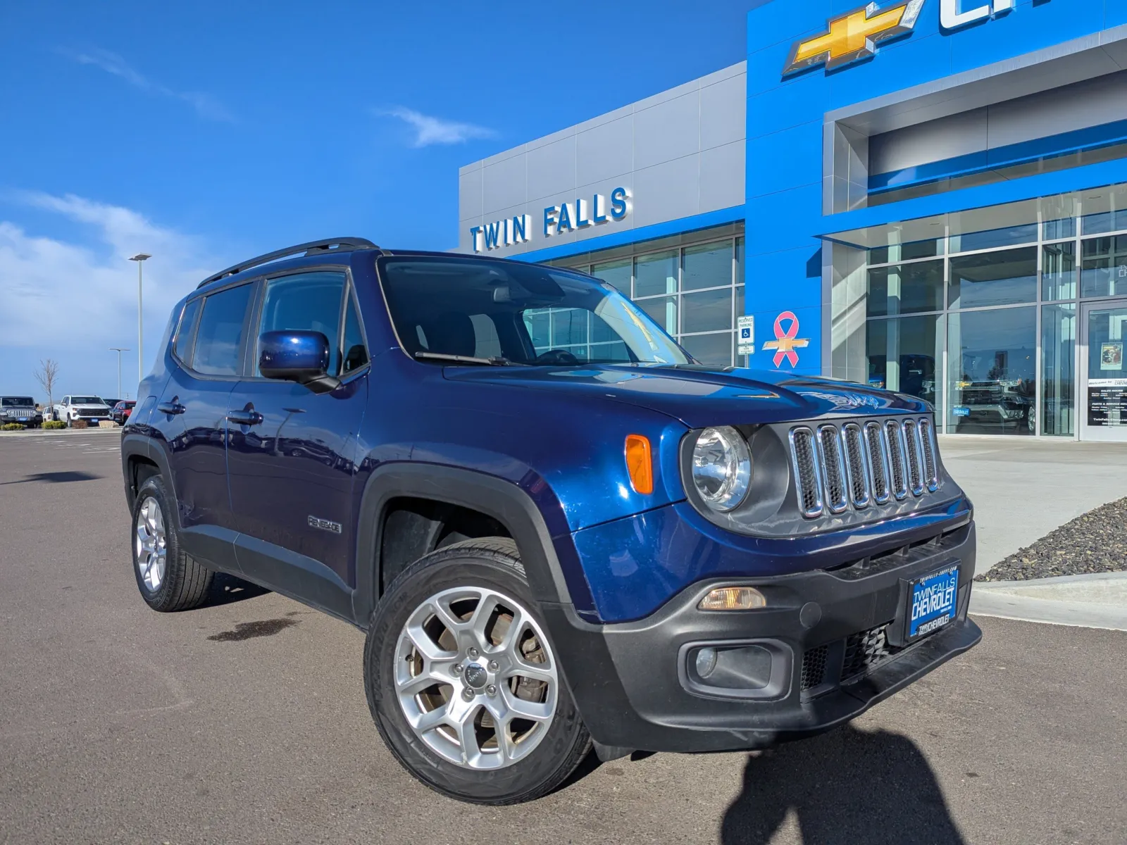 Blue 2017 Jeep Renegade Latitude for sale in Twin Falls, ID