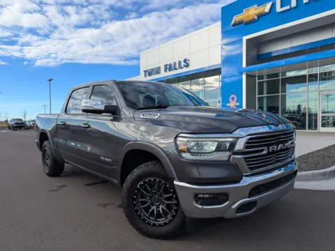 Gray 2022 Ram 1500 Laramie for sale in Twin Falls, ID