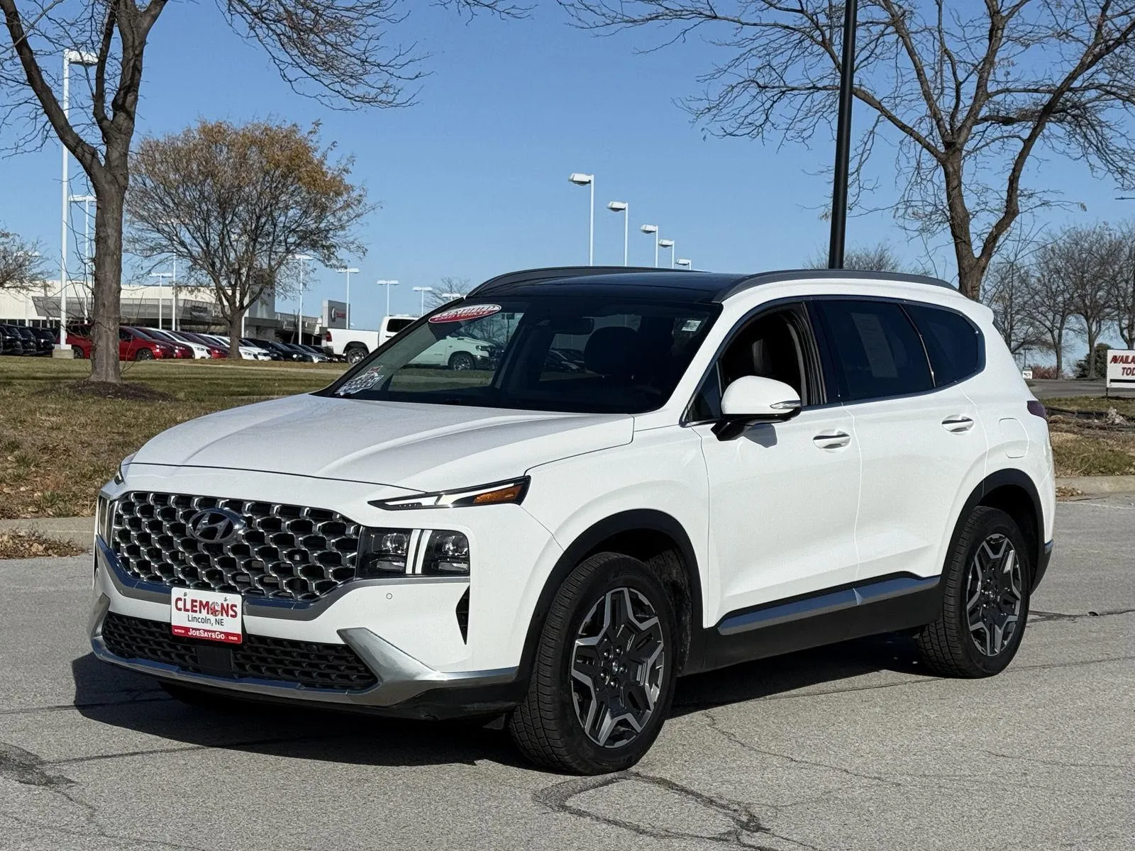 White 2023 Hyundai Santa Fe Limited for sale in Lincoln, NE