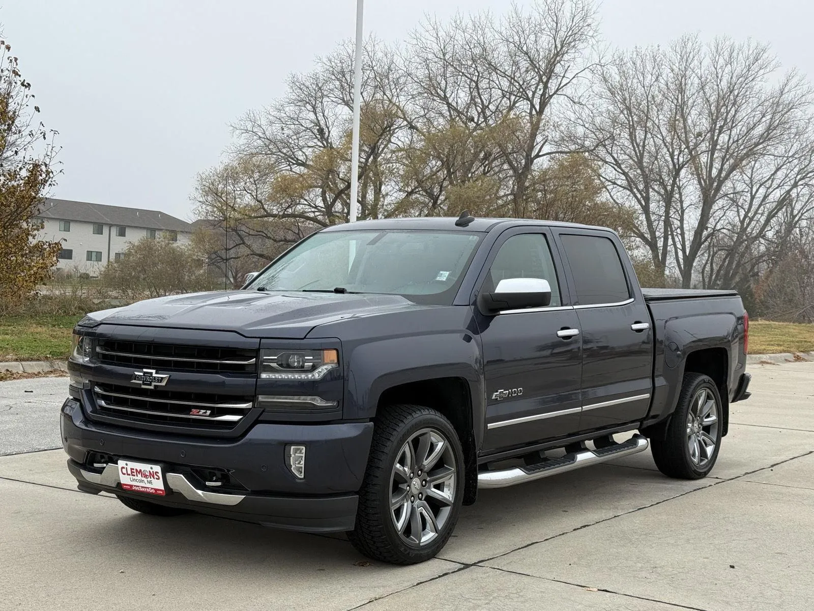 Blue 2018 Chevrolet Silverado 1500 LTZ for sale in Lincoln, NE