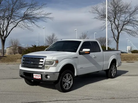 White 2014 Ford F-150 Lariat for sale in Lincoln, NE