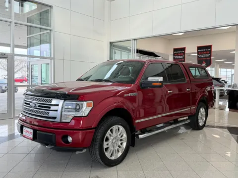 Red 2014 Ford F-150 Platinum for sale in Lincoln, NE