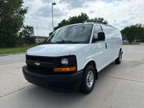 White 2017 Chevrolet Express Cargo Van 3500 for sale in Lincoln, NE