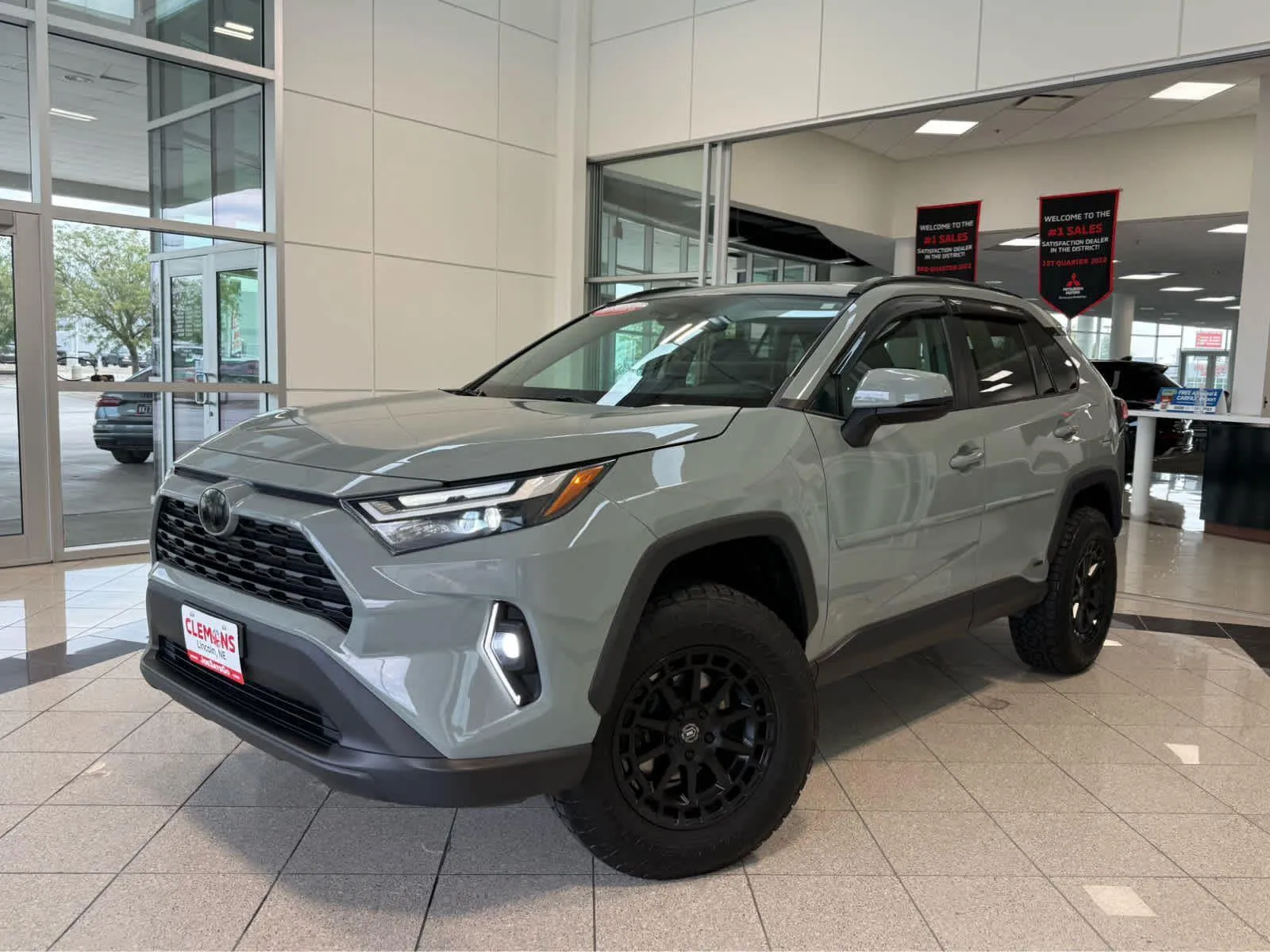 Gray 2022 Toyota RAV4 Hybrid XLE for sale in Lincoln, NE