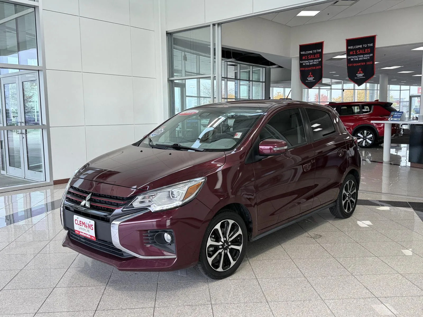 Red 2022 Mitsubishi Mirage SE for sale in Lincoln, NE